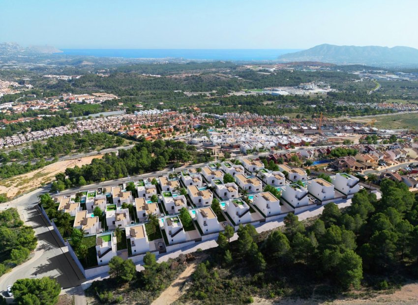 Nieuwbouw Woningen - Vrijstaande woning / Villa -
Polop - Polop Hills