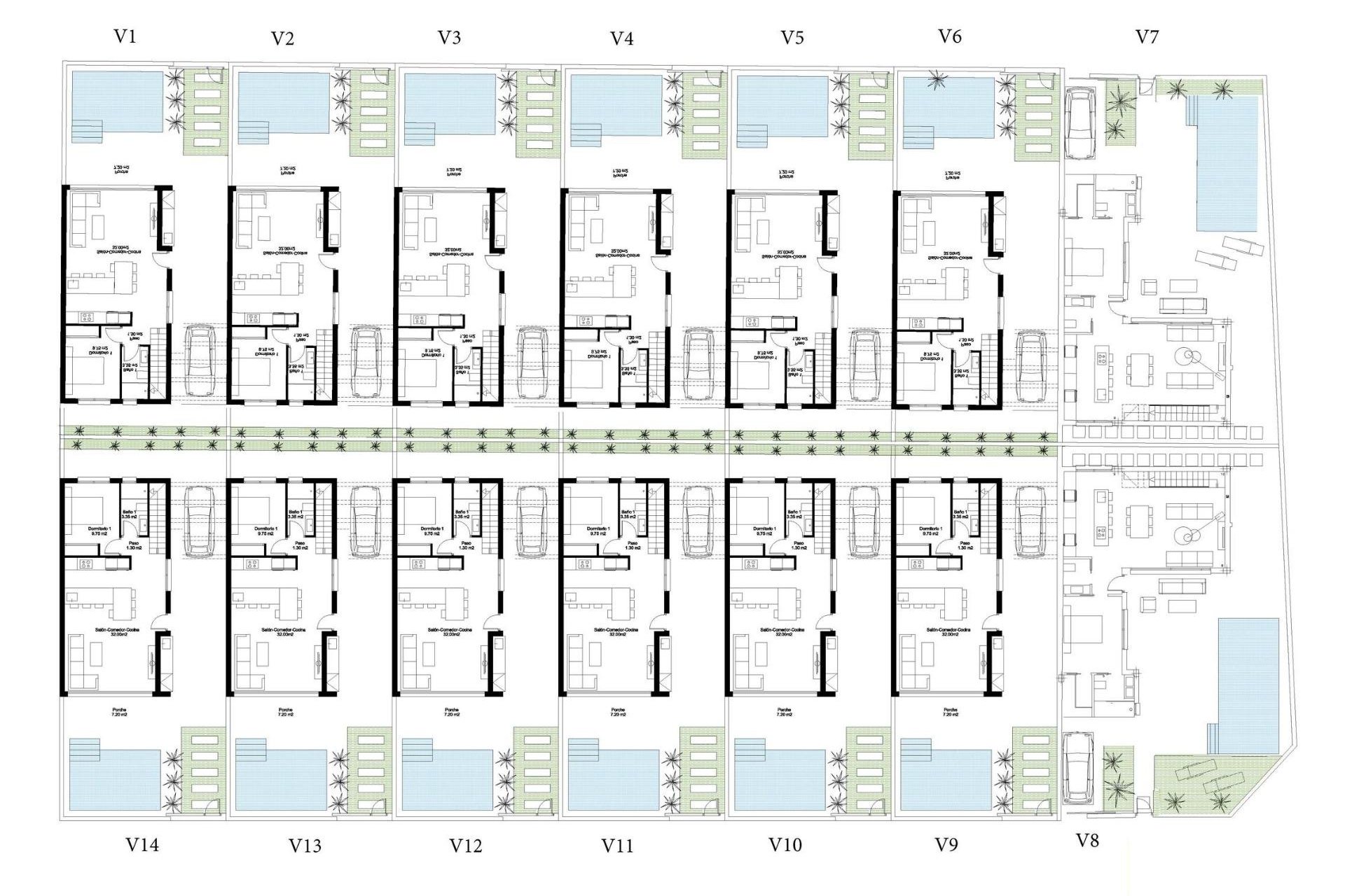 Nieuwbouw Woningen - Vrijstaande woning / Villa -
San Javier - Parque de los leones