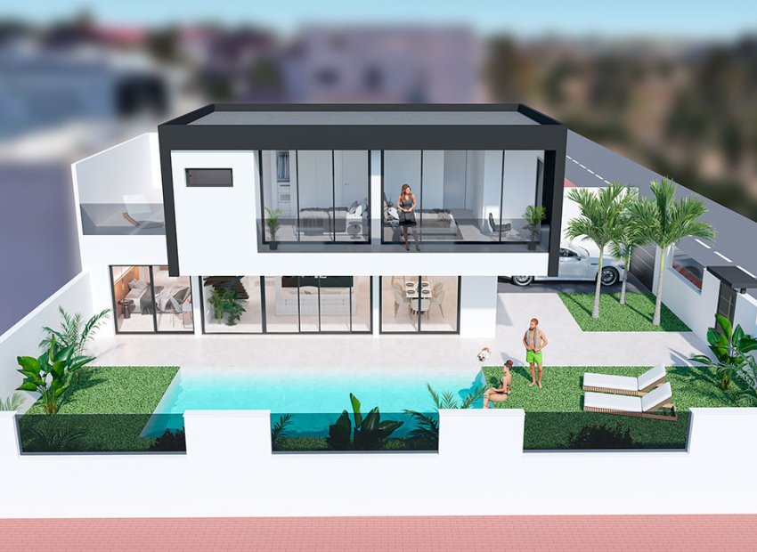 Nieuwbouw Woningen - Vrijstaande woning / Villa -
San Pedro del Pinatar - San Pedro Del Pinatar
