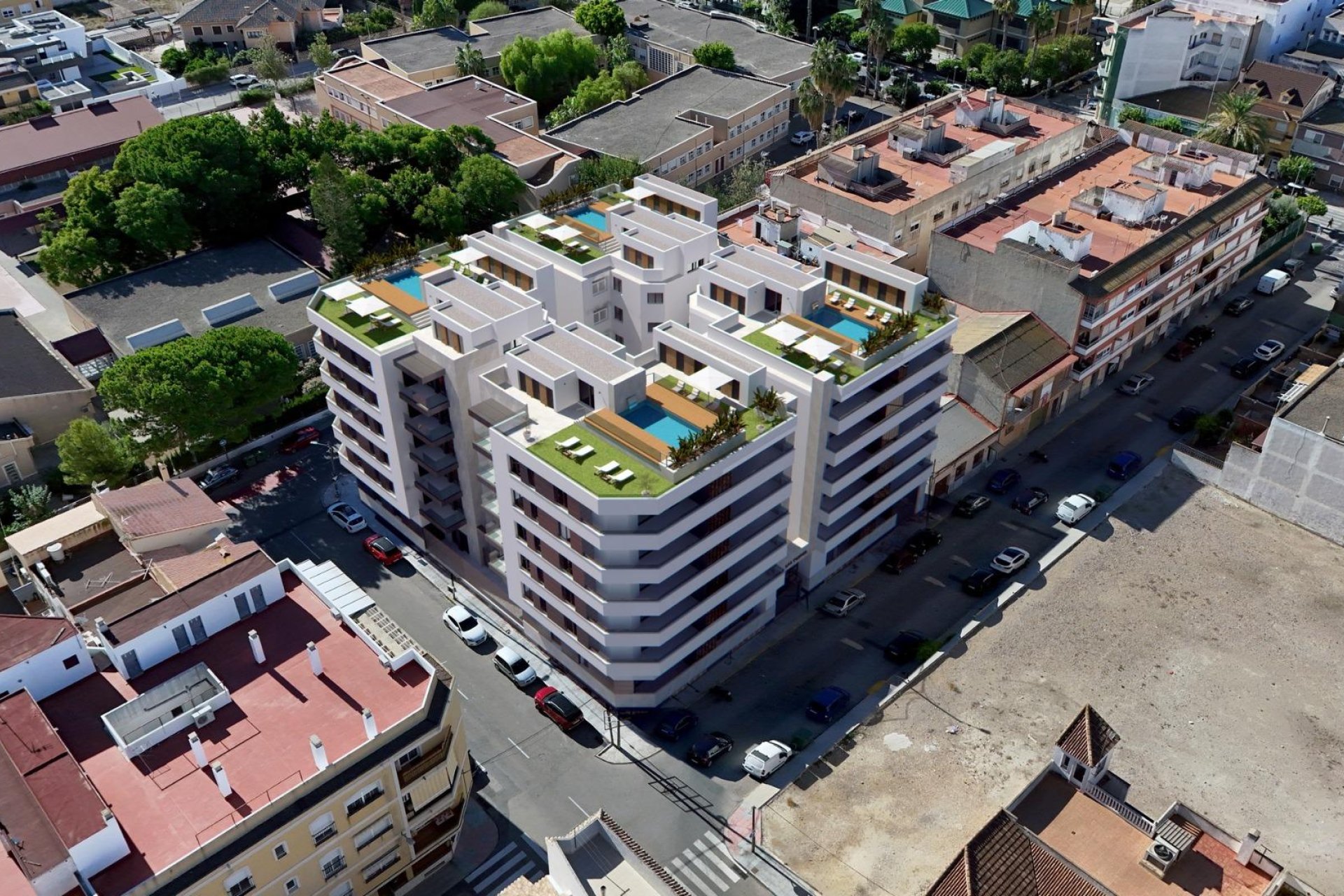 Nouvelle construction - Appartement -
Almoradí - Center