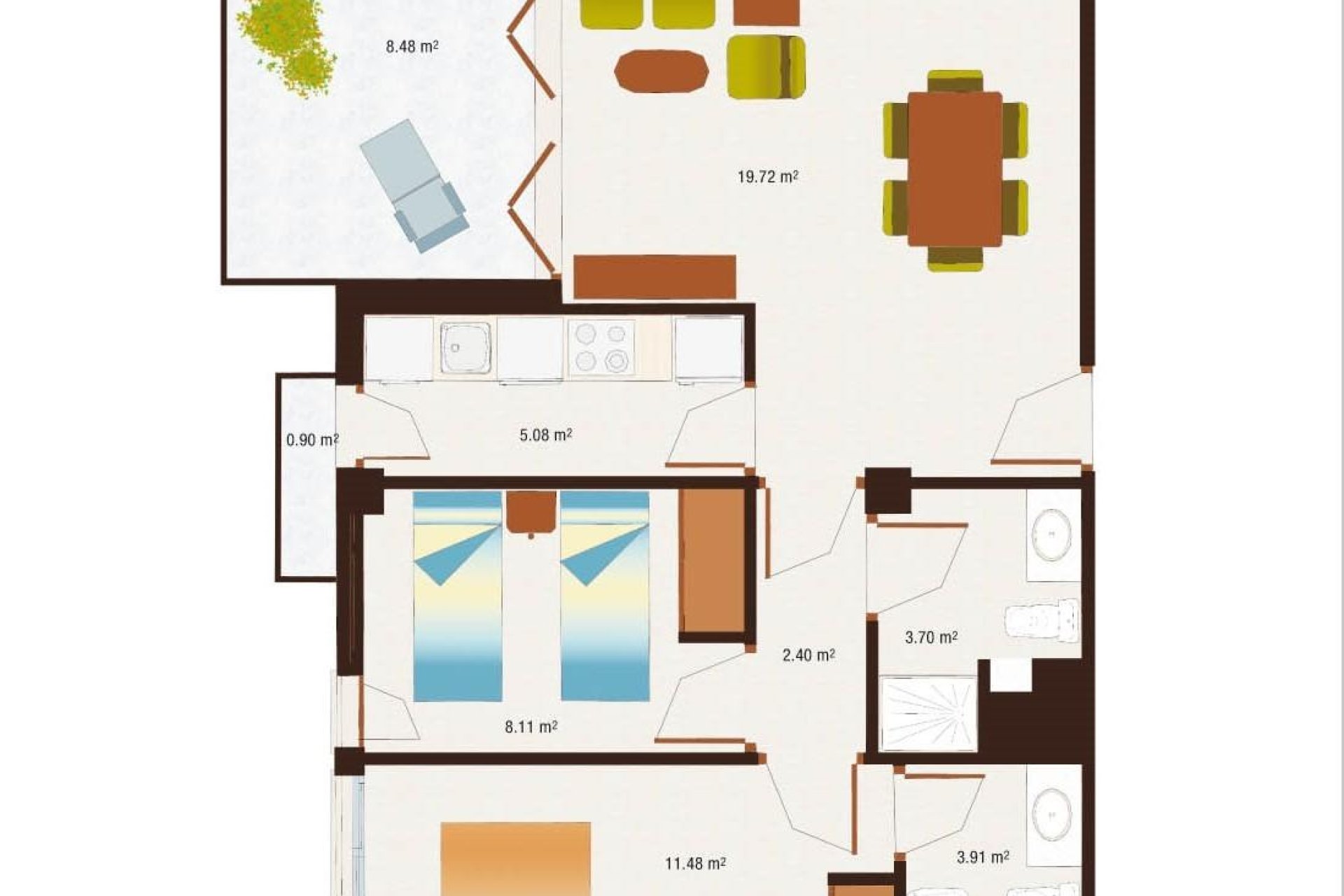 Nouvelle construction - Appartement -
Archena - Villanueva del Rio Segura