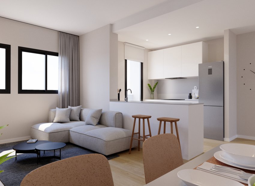 Nouvelle construction - Appartement au rez-de-chaussée -
Algorfa