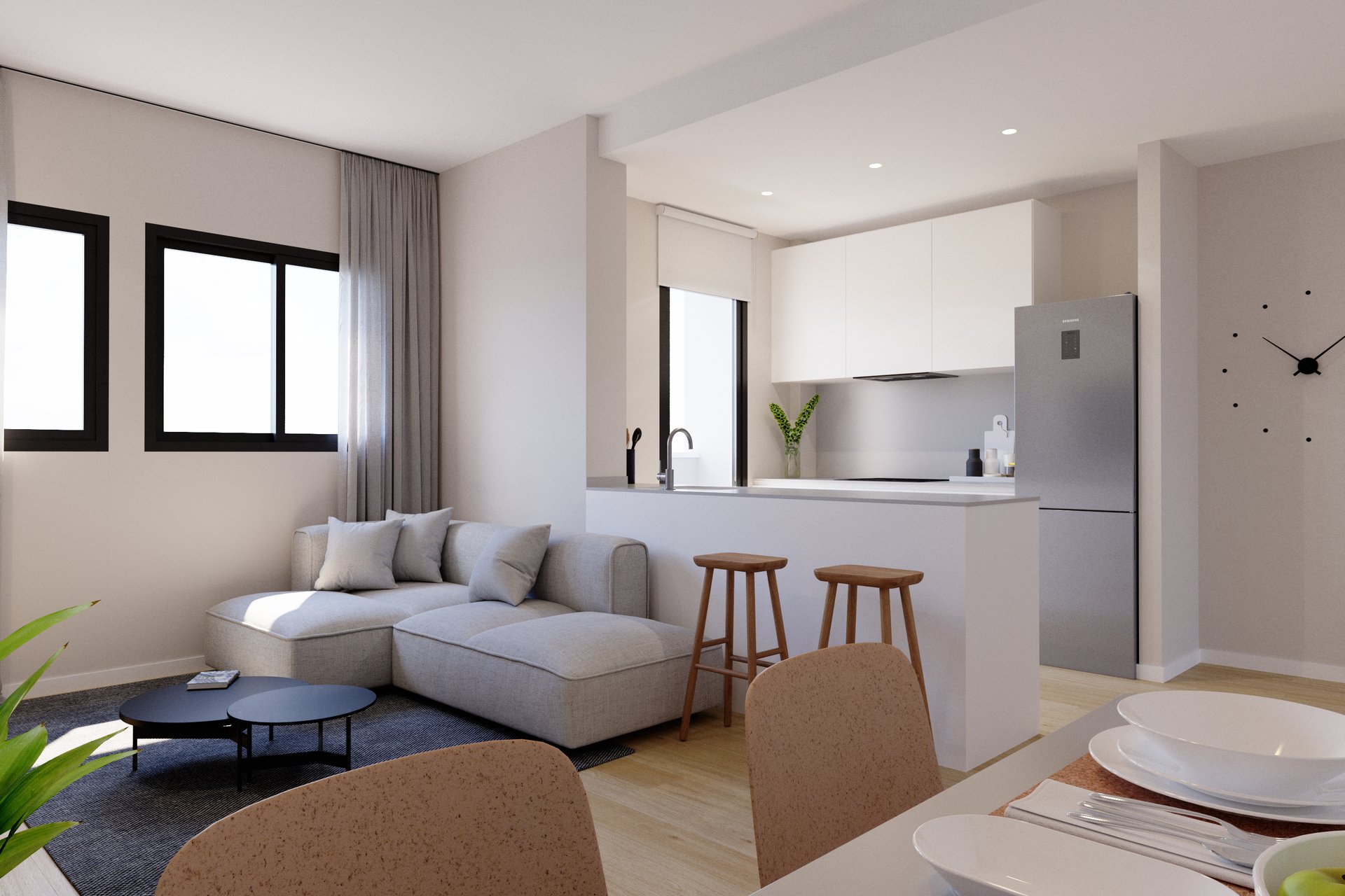 Nouvelle construction - Appartement au rez-de-chaussée -
Algorfa