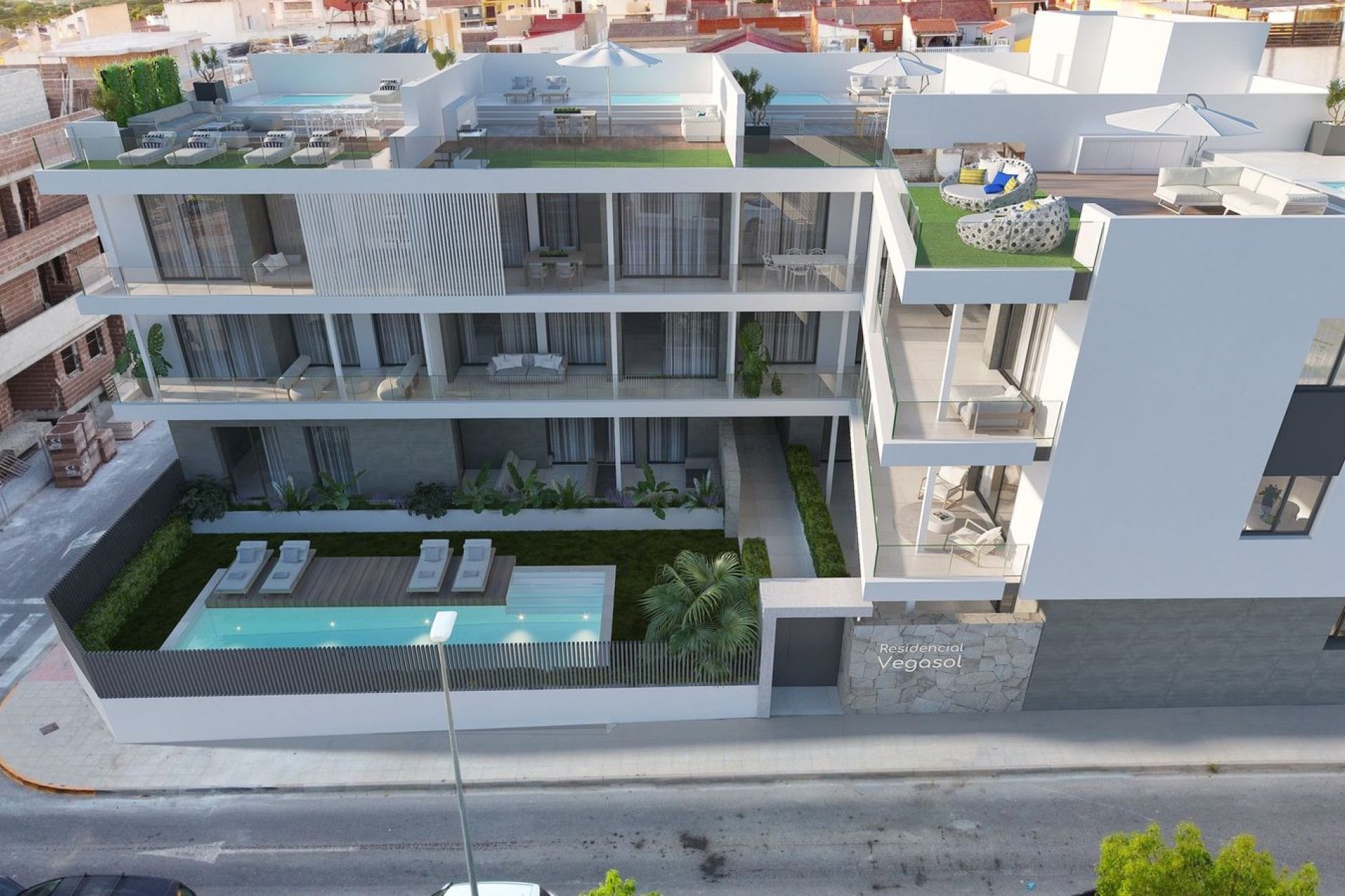 Nouvelle construction - Appartement au rez-de-chaussée -
Benijofar