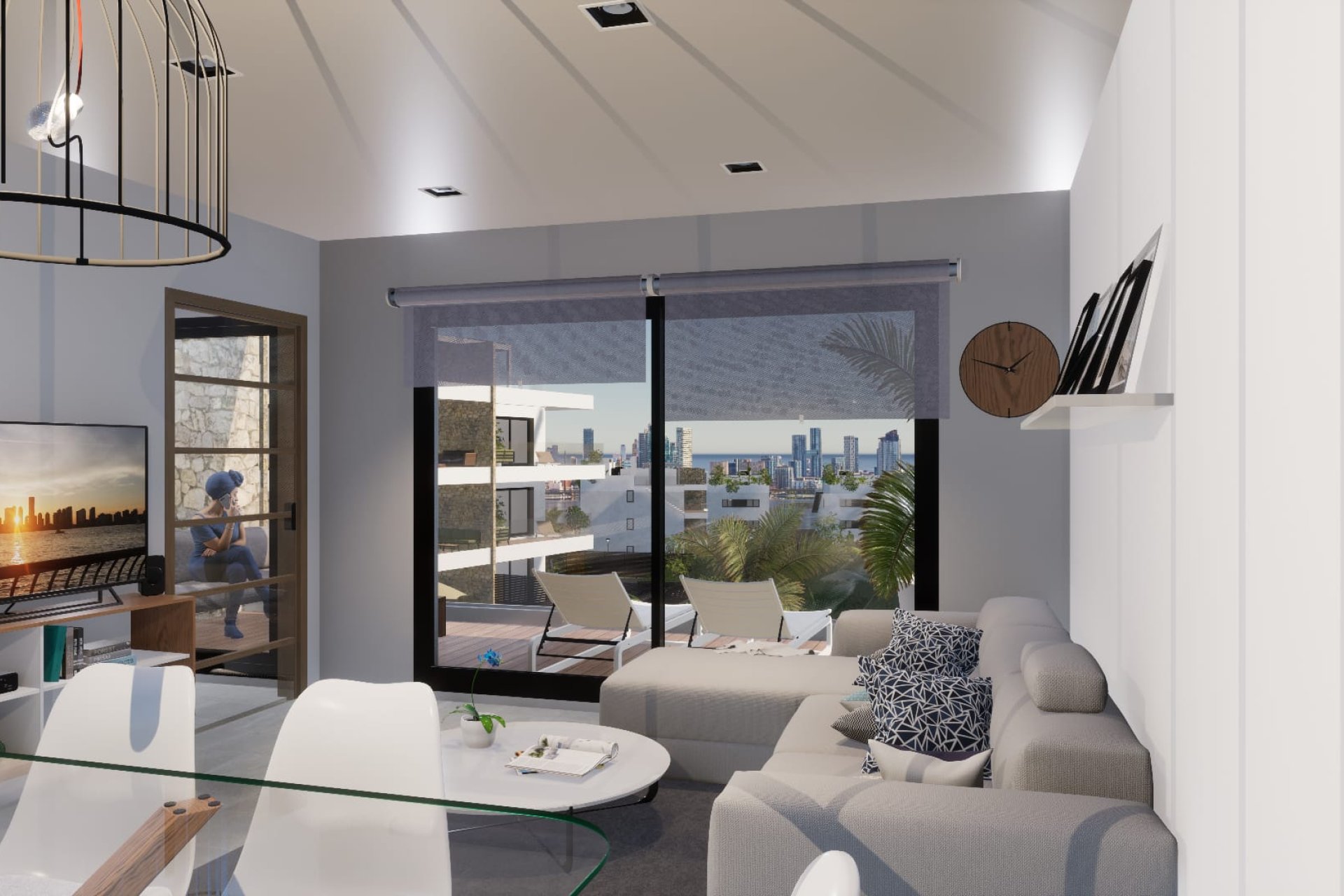 Nouvelle construction - Appartement au rez-de-chaussée -
Finestrat