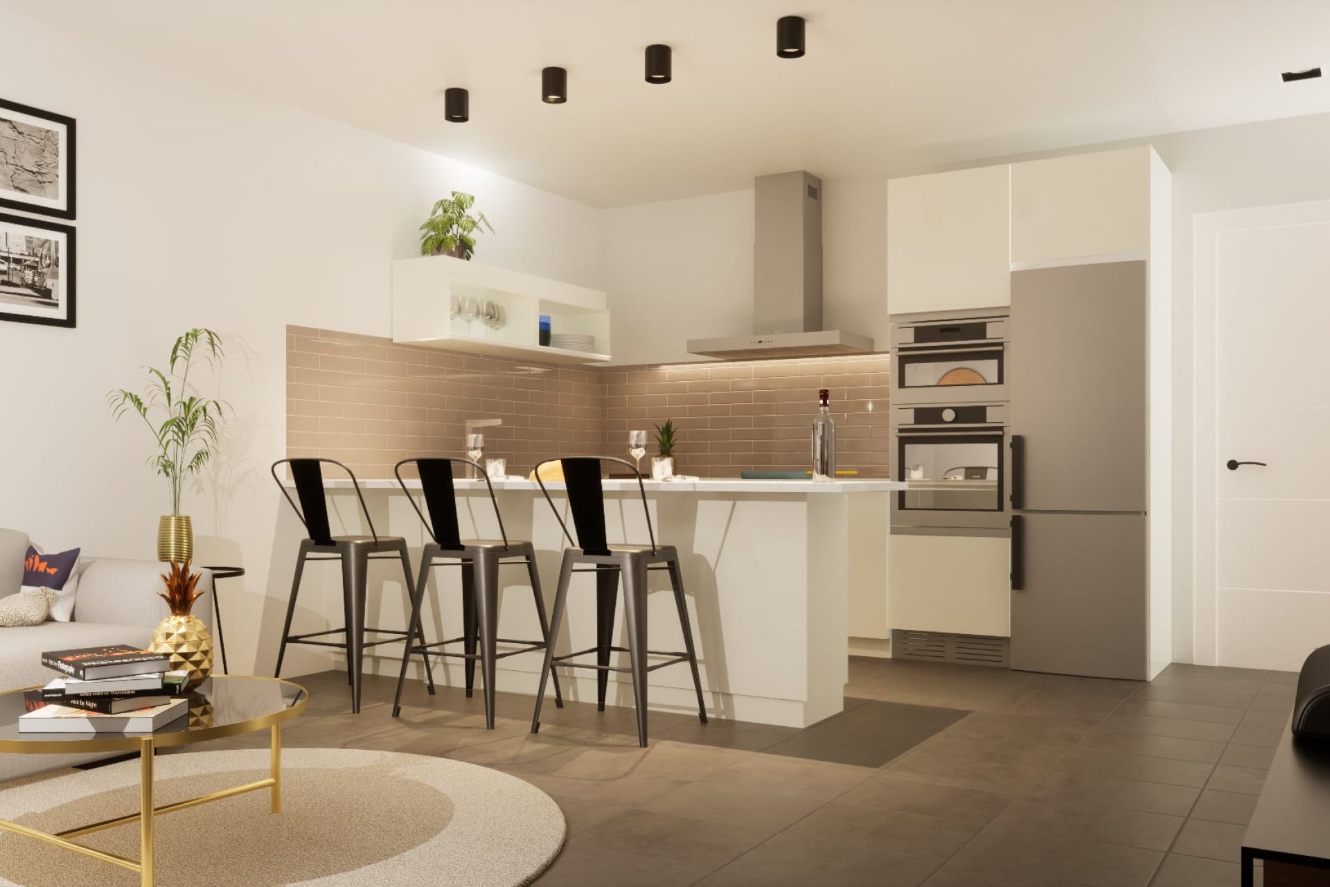 Nouvelle construction - Appartement au rez-de-chaussée -
Finestrat