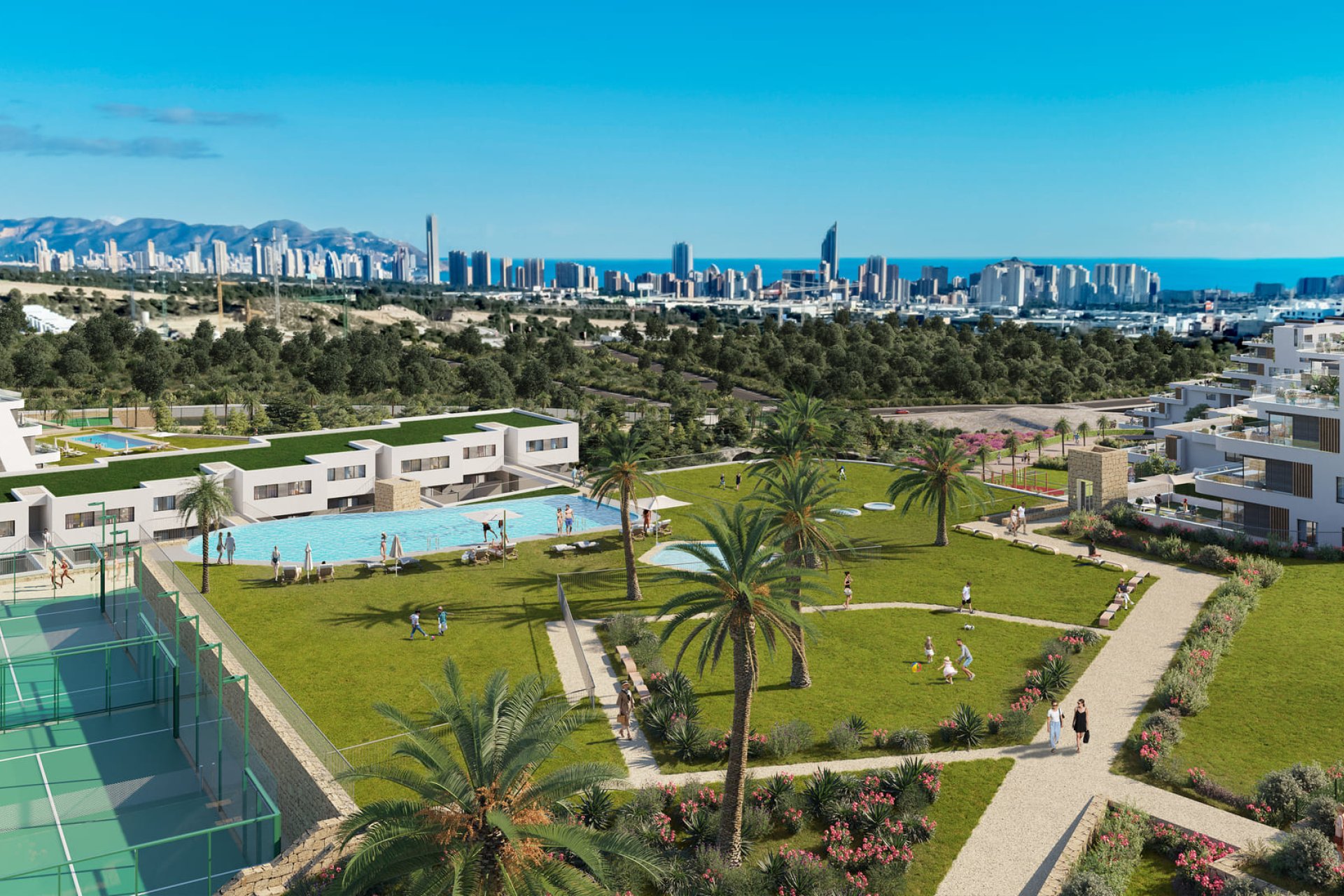 Nouvelle construction - Appartement au rez-de-chaussée -
Finestrat