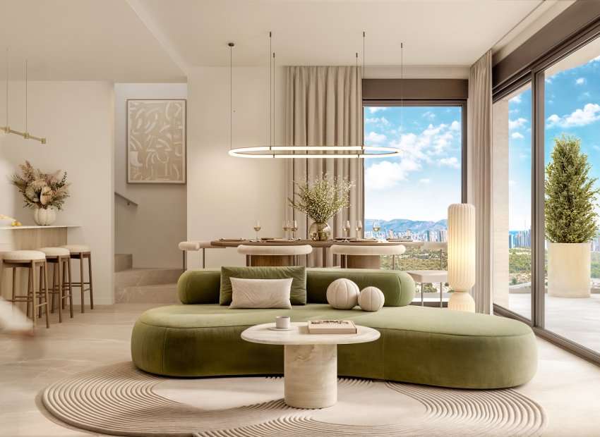 Nouvelle construction - Appartement au rez-de-chaussée -
Finestrat