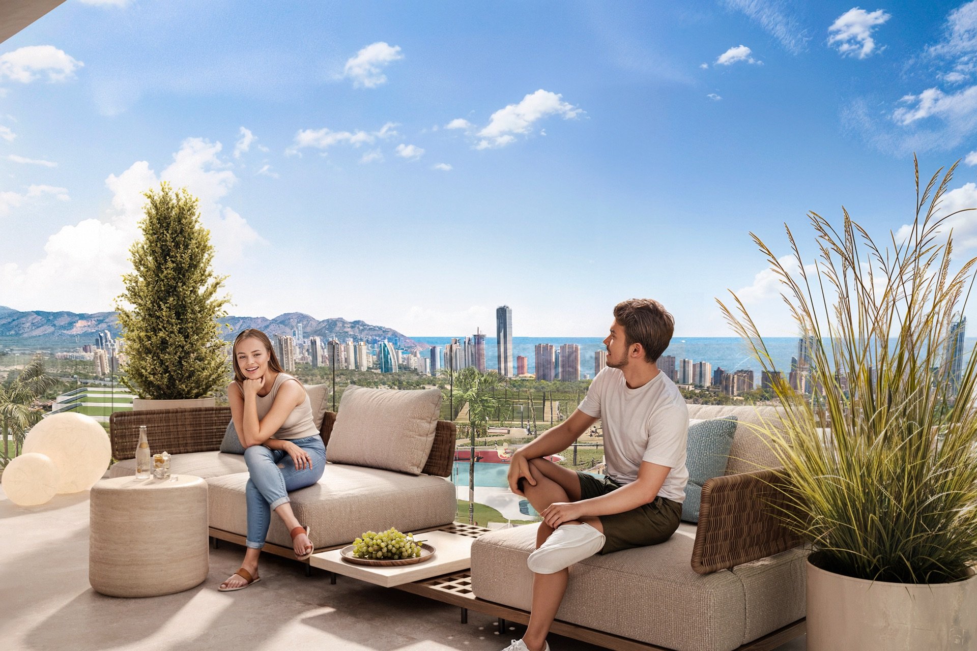 Nouvelle construction - Appartement au rez-de-chaussée -
Finestrat