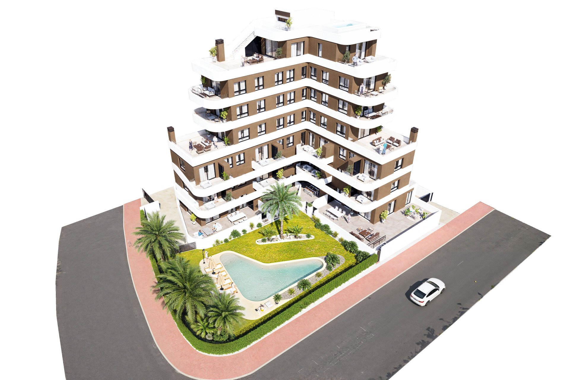 Nouvelle construction - Appartement au rez-de-chaussée -
Guardamar del Segura - Guardamar Del Segura