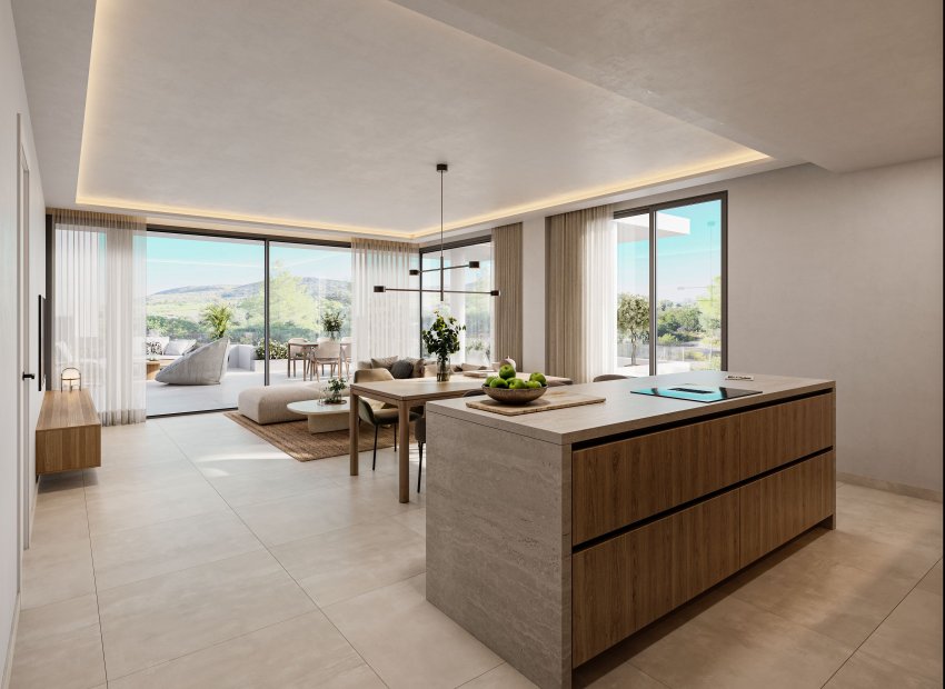 Nouvelle construction - Appartement au rez-de-chaussée -
La Sella