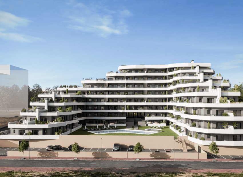 Nouvelle construction - Appartement au rez-de-chaussée -
San Miguel de Salinas