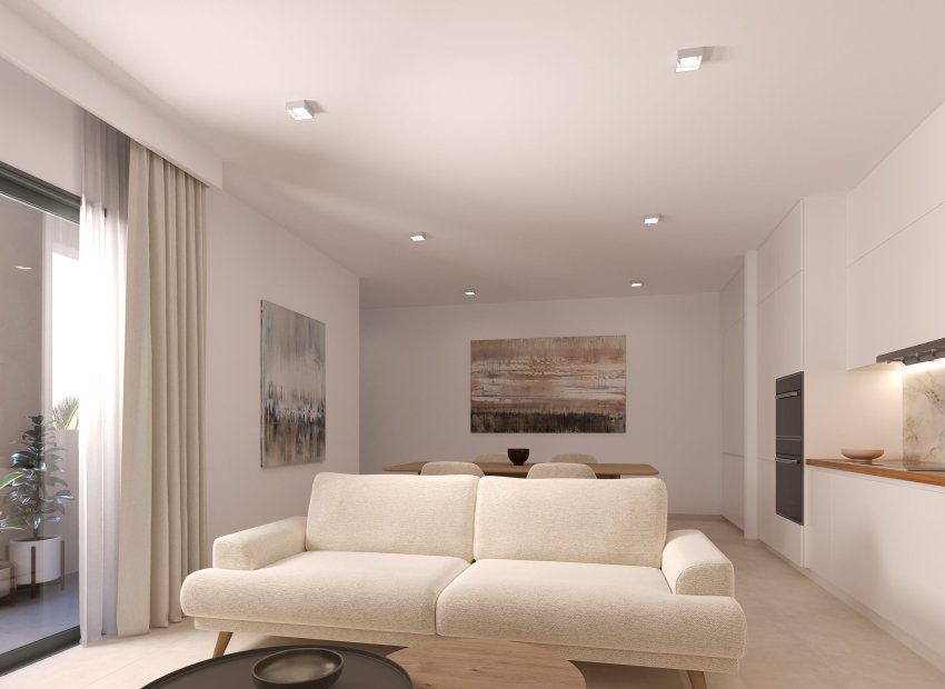 Nouvelle construction - Appartement au rez-de-chaussée -
San Miguel de Salinas
