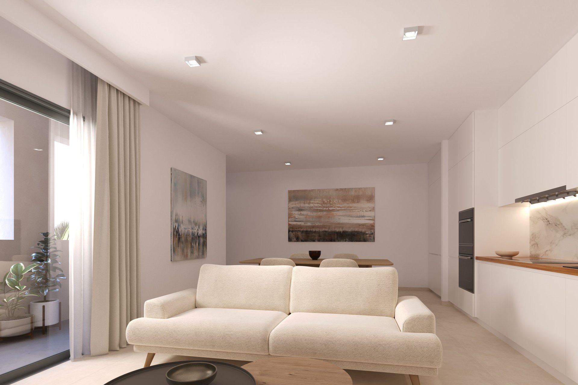 Nouvelle construction - Appartement au rez-de-chaussée -
San Miguel de Salinas