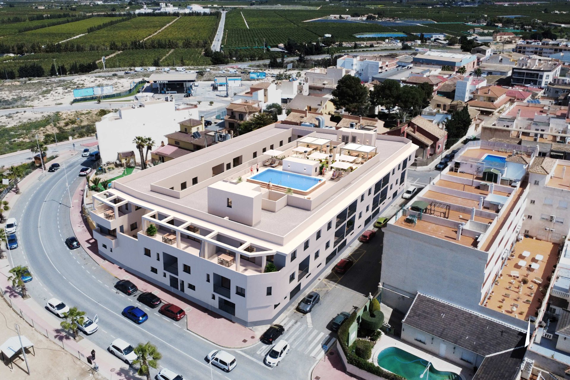 Nouvelle construction - Appartement au rez-de-chaussée -
San Miguel de Salinas