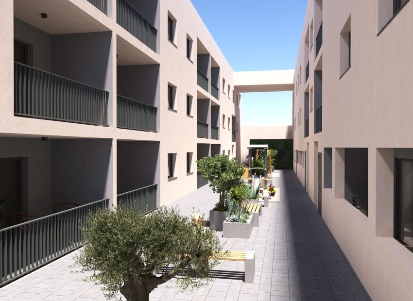 Nouvelle construction - Appartement au rez-de-chaussée -
San Miguel de Salinas