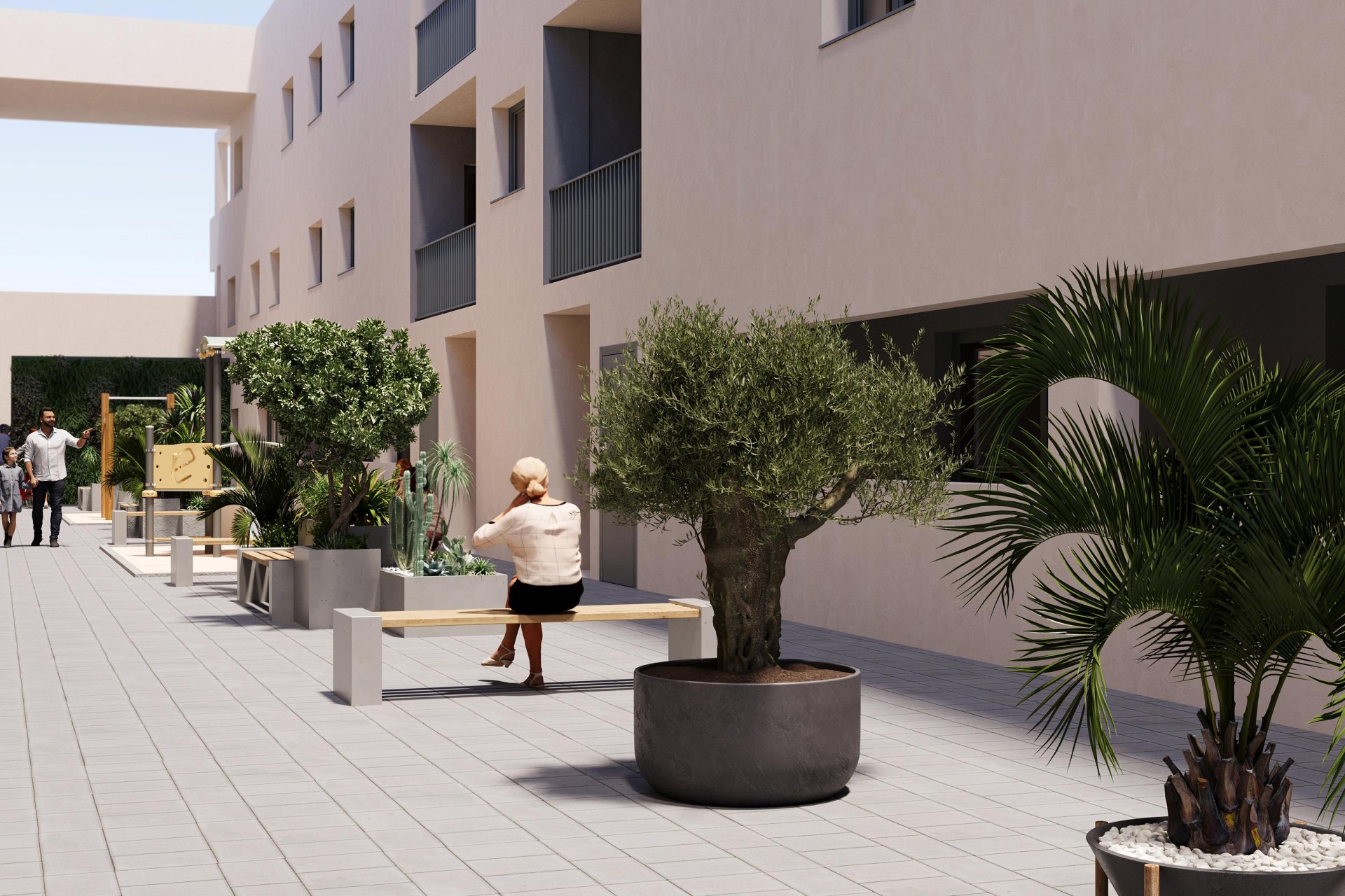 Nouvelle construction - Appartement au rez-de-chaussée -
San Miguel de Salinas