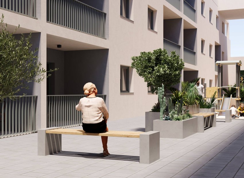 Nouvelle construction - Appartement au rez-de-chaussée -
San Miguel de Salinas