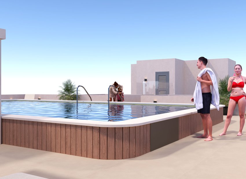 Nouvelle construction - Appartement au rez-de-chaussée -
San Miguel de Salinas