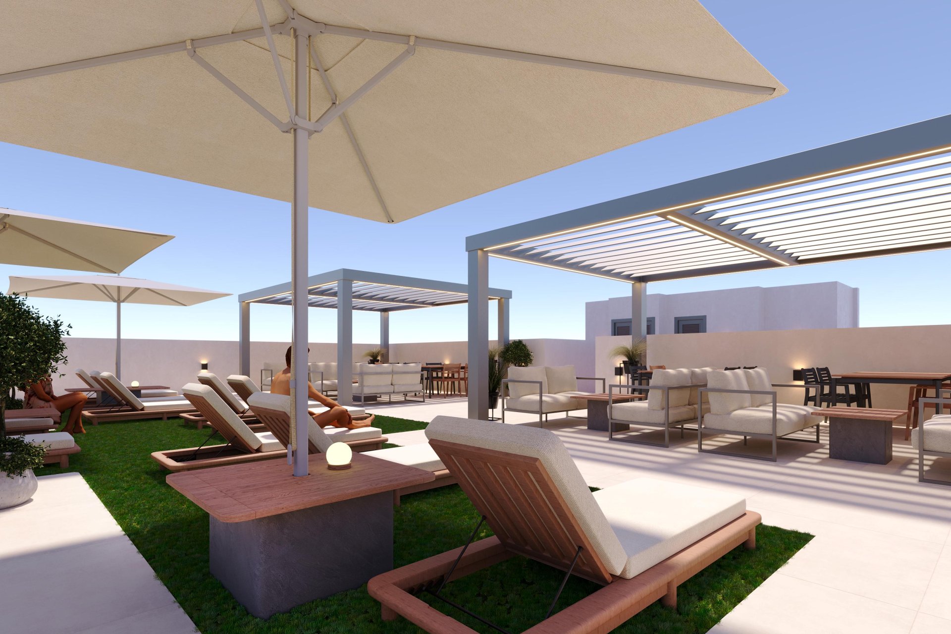 Nouvelle construction - Appartement au rez-de-chaussée -
San Miguel de Salinas