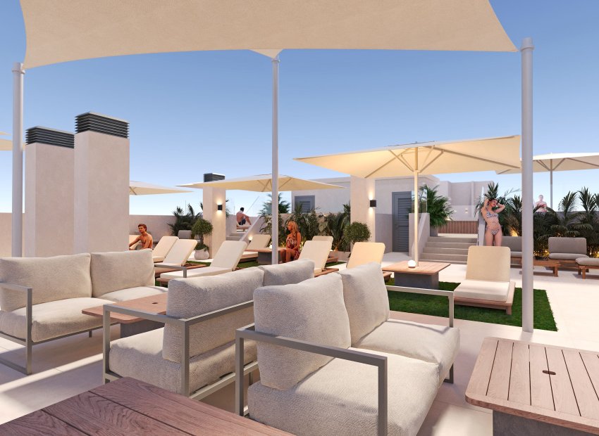 Nouvelle construction - Appartement au rez-de-chaussée -
San Miguel de Salinas