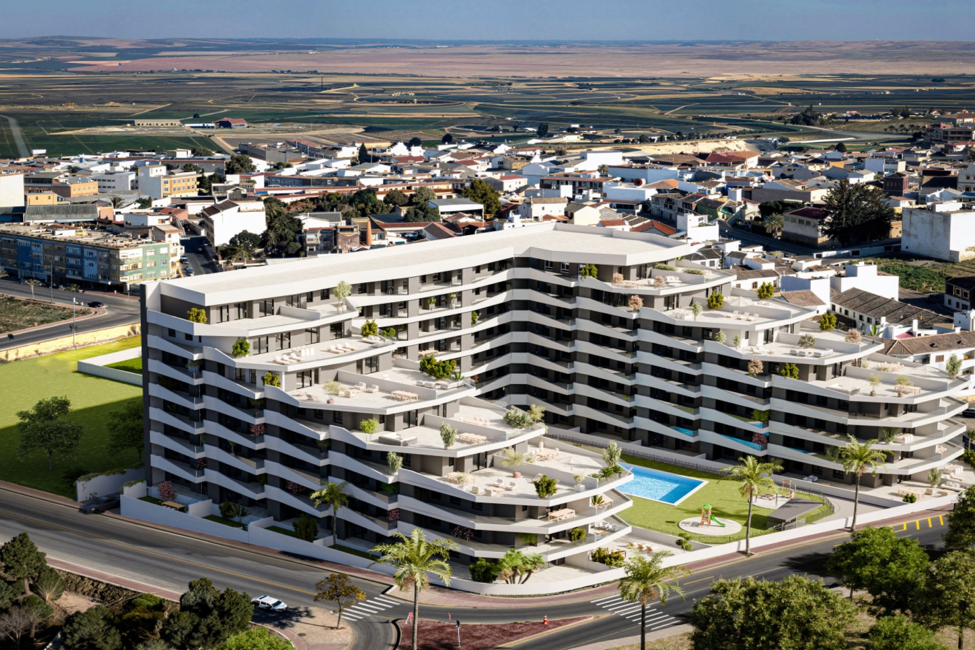 Nouvelle construction - Appartement au rez-de-chaussée -
San Miguel de Salinas