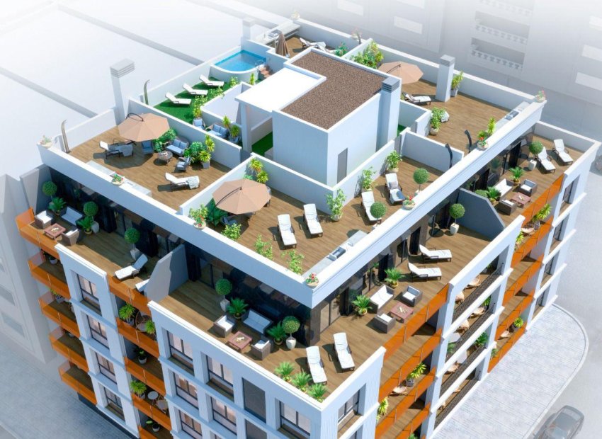Nouvelle construction - Appartement au rez-de-chaussée -
Torrevieja