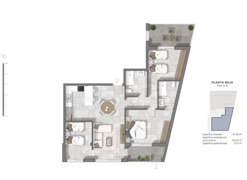 Nouvelle construction - Appartement -
Guardamar del Segura - Pueblo