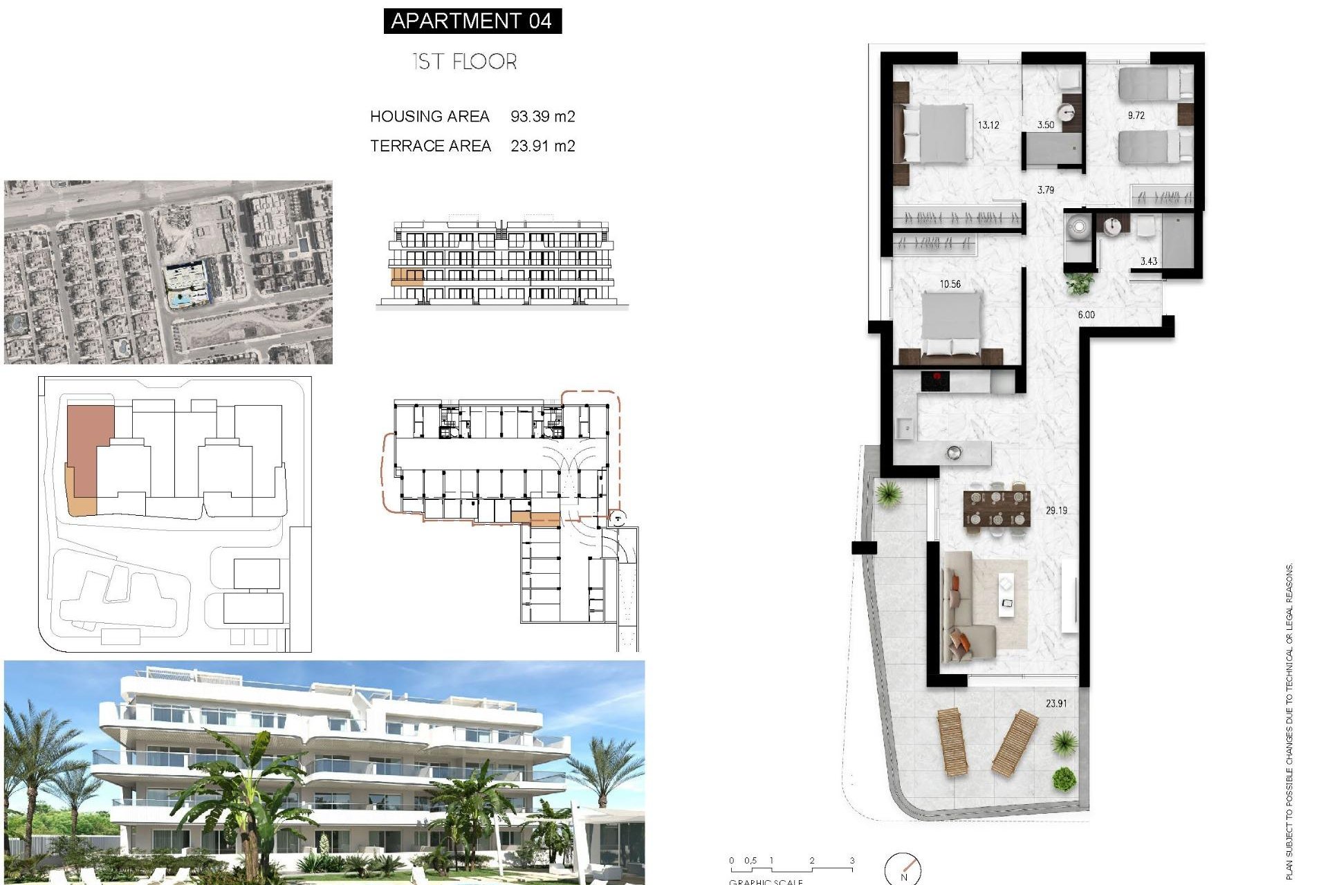 Nouvelle construction - Appartement -
Orihuela Costa - Lomas de Cabo Roig