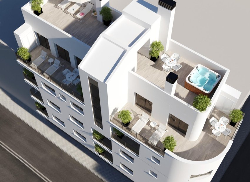 Nouvelle construction - Appartement -
Torrevieja - Centro