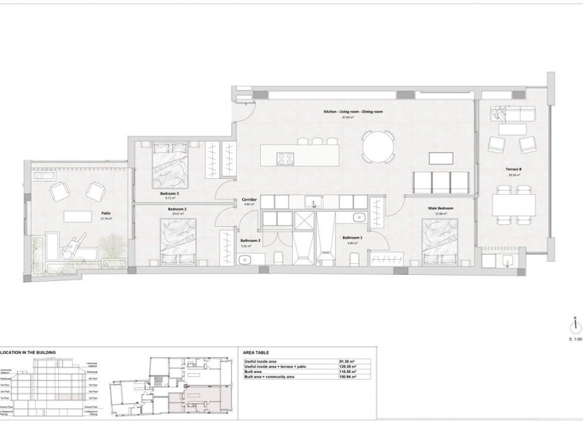 Nouvelle construction - Appartement -
Torrevieja - La Mata