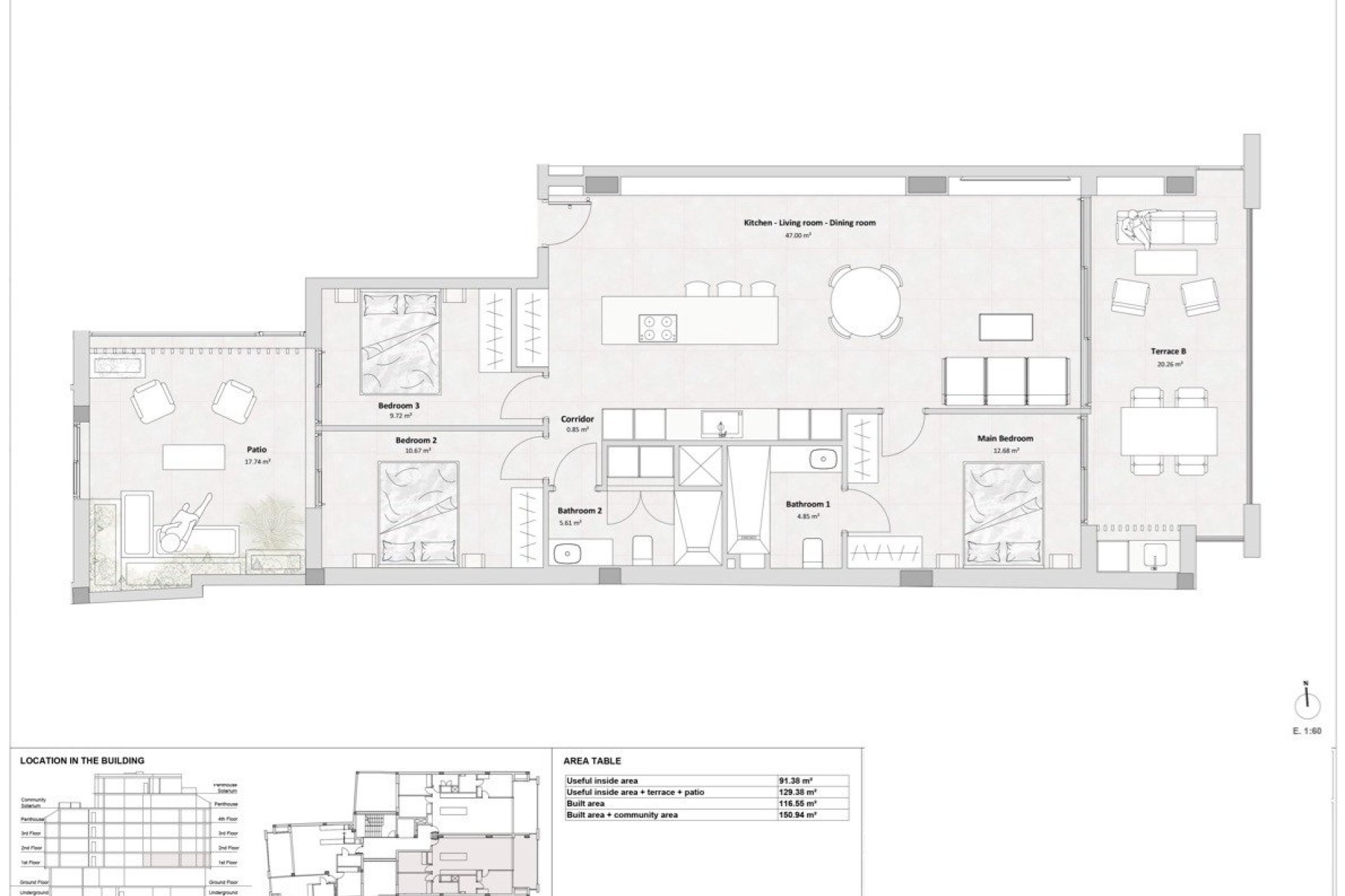 Nouvelle construction - Appartement -
Torrevieja - La Mata