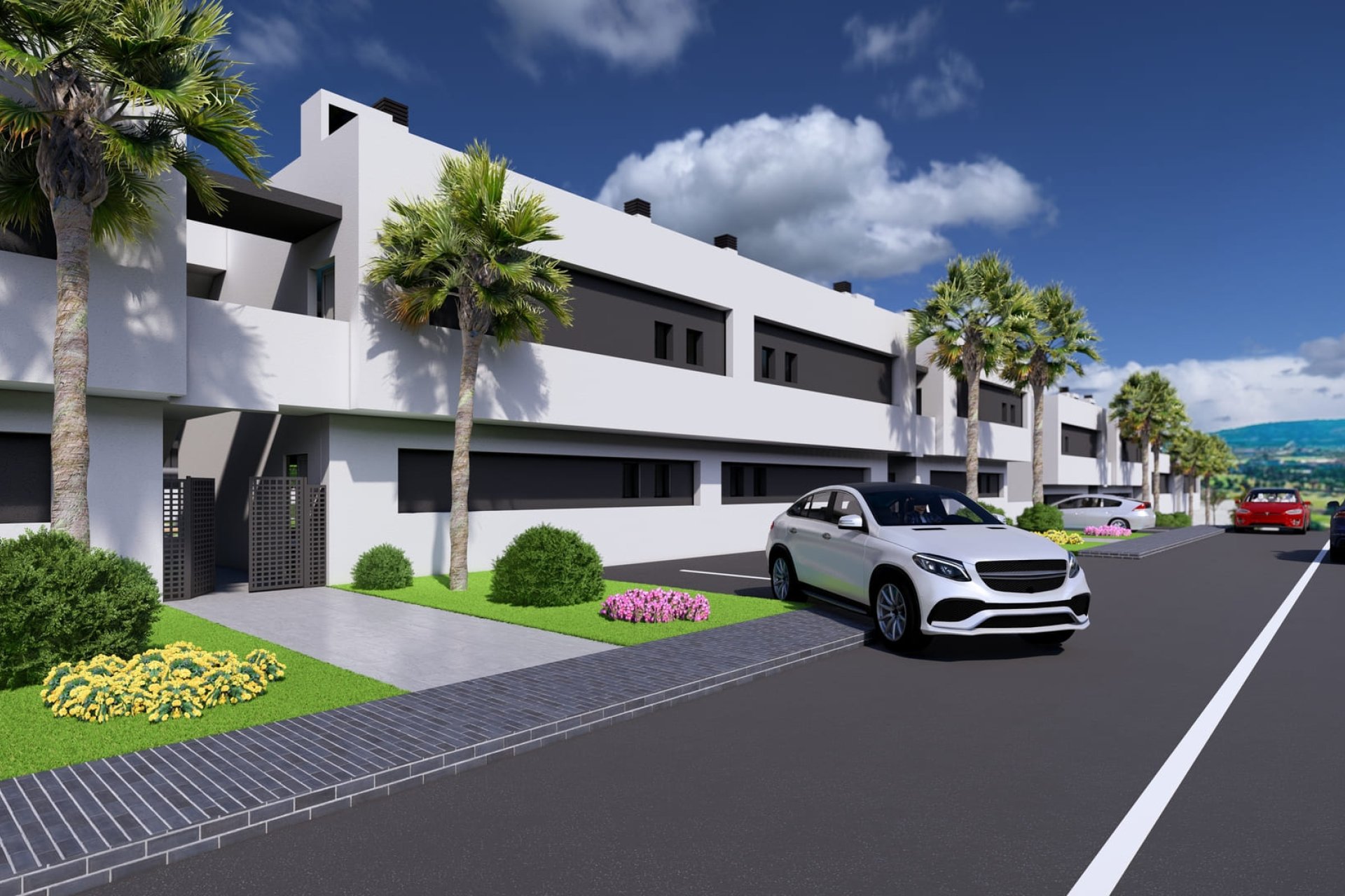 Nouvelle construction - bungalow à l’étage -
Algorfa