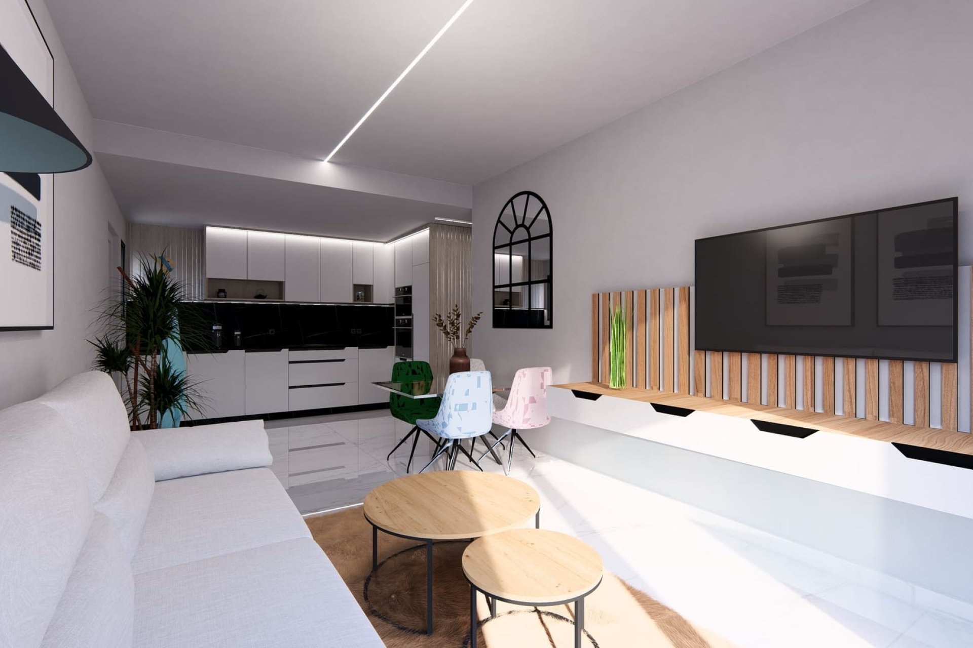 Nouvelle construction - bungalow à l’étage -
Algorfa