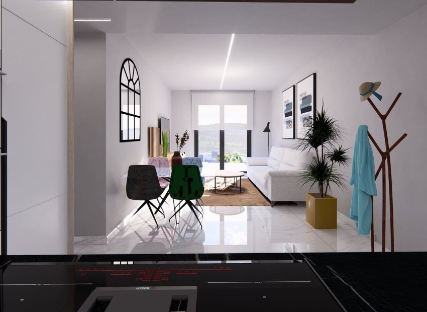 Nouvelle construction - bungalow à l’étage -
Algorfa