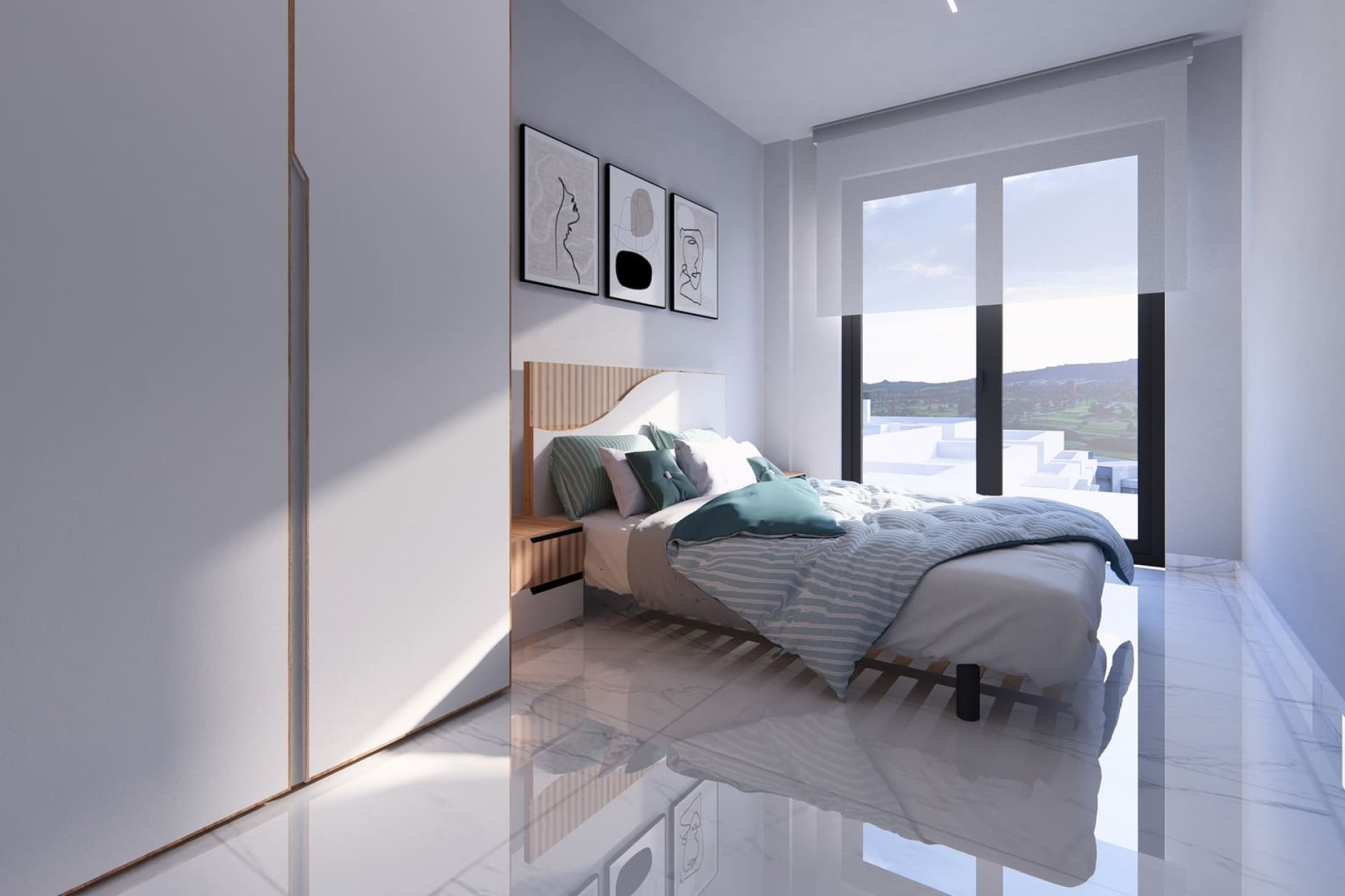 Nouvelle construction - bungalow à l’étage -
Algorfa