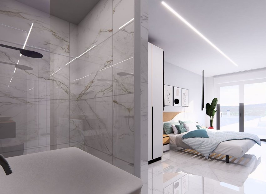 Nouvelle construction - bungalow à l’étage -
Algorfa