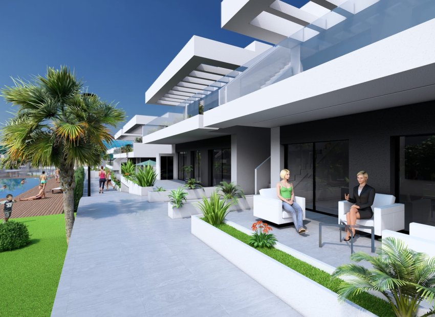 Nouvelle construction - bungalow à l’étage -
Algorfa