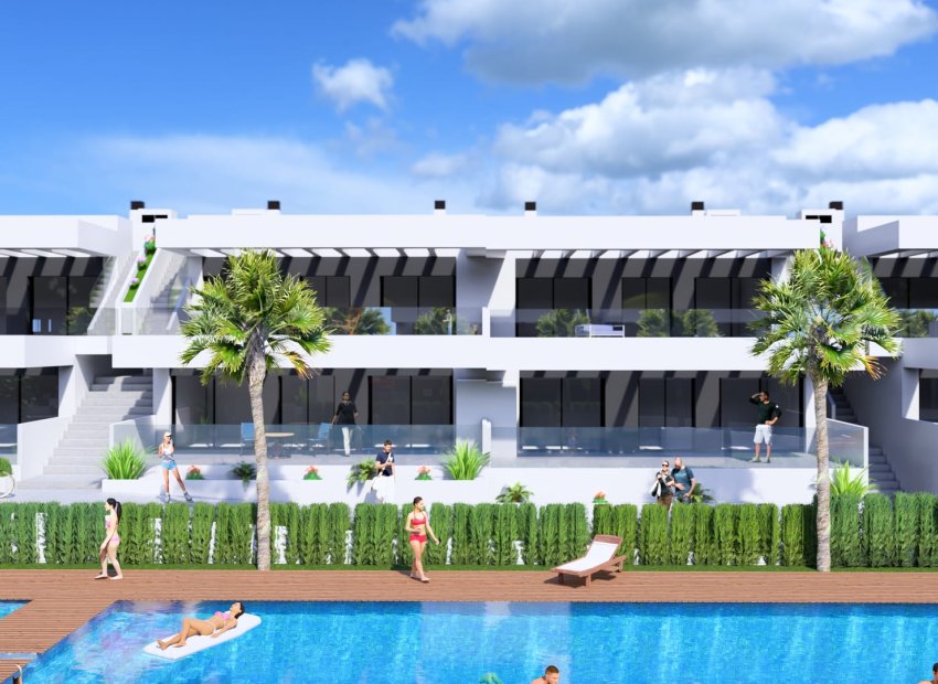 Nouvelle construction - bungalow à l’étage -
Algorfa