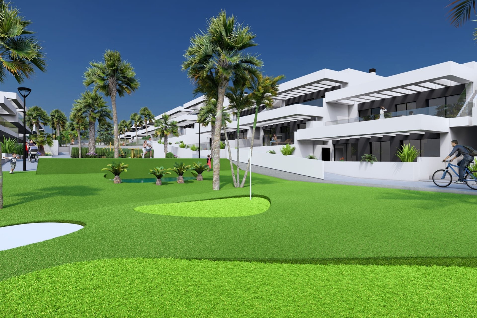 Nouvelle construction - bungalow à l’étage -
Algorfa