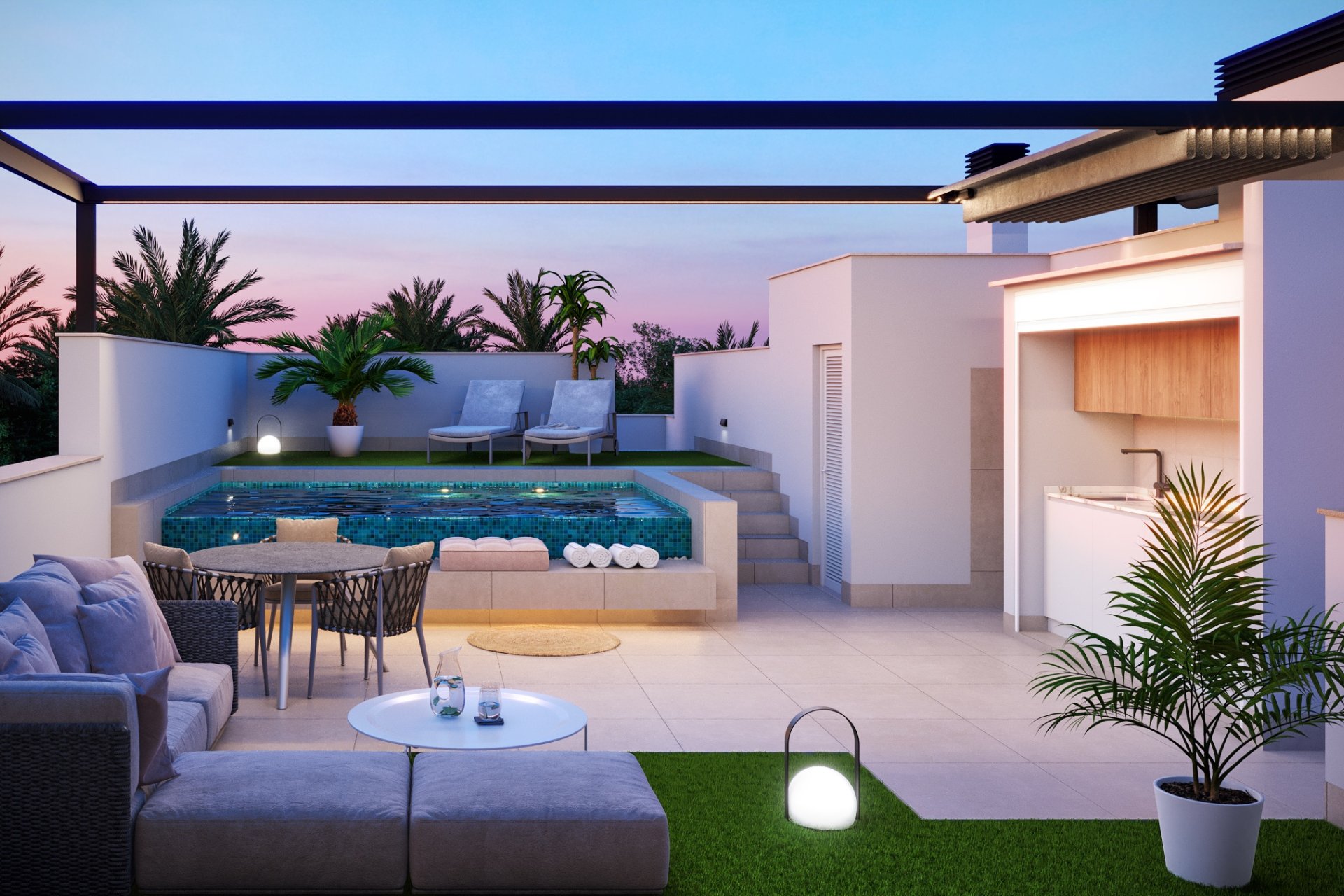 Nouvelle construction - Bungalow à l’étage -
Pilar de la Horadada