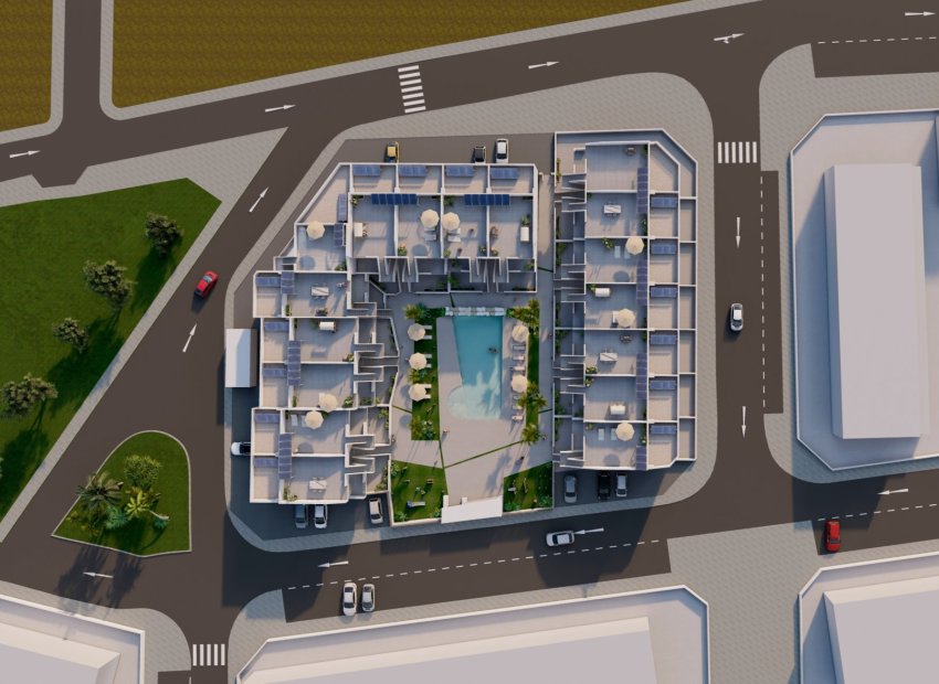 Nouvelle construction - Bungalow à l’étage -
Torre Pacheco - Roldán