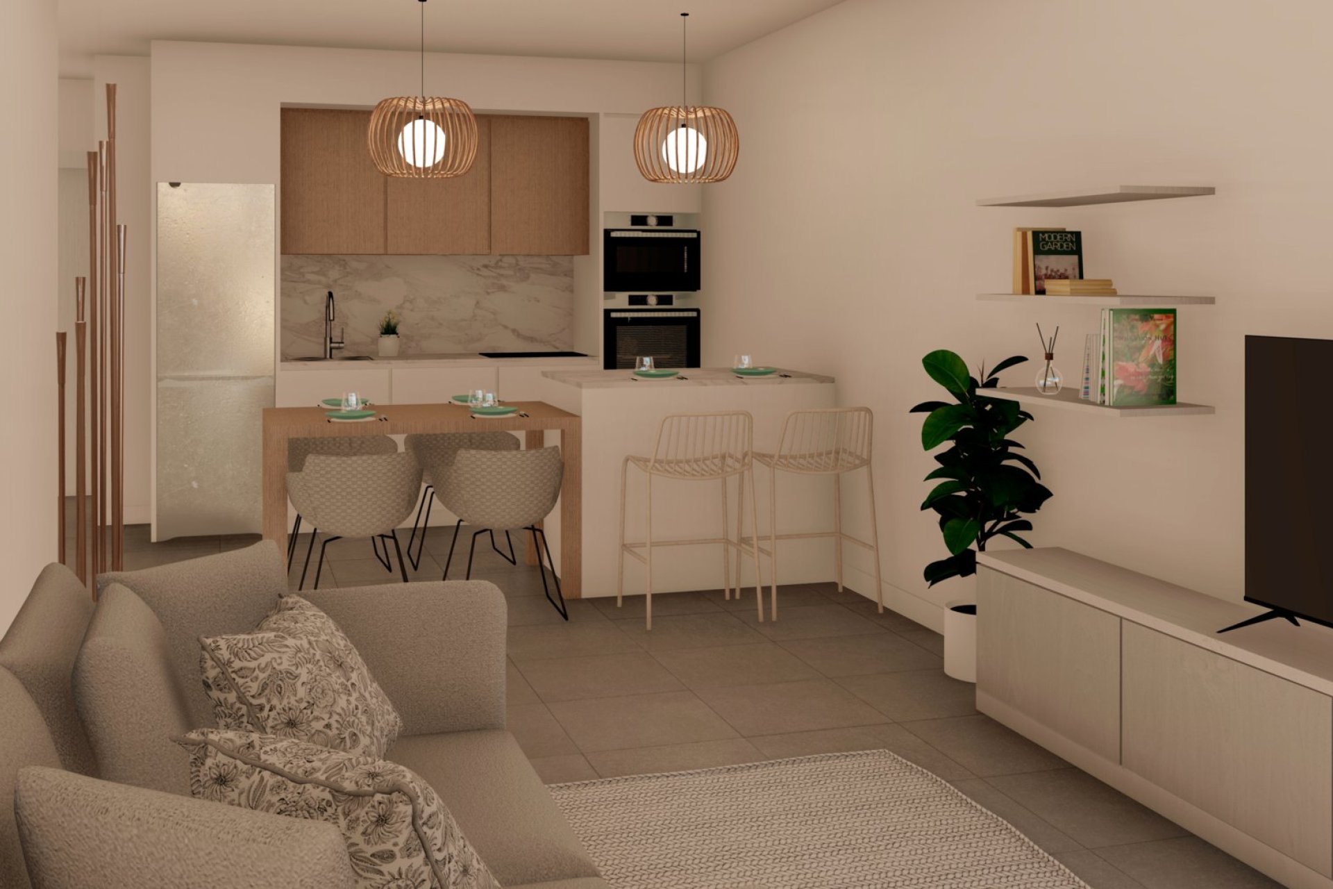Nouvelle construction - Bungalow à l’étage -
Torre Pacheco - Roldán