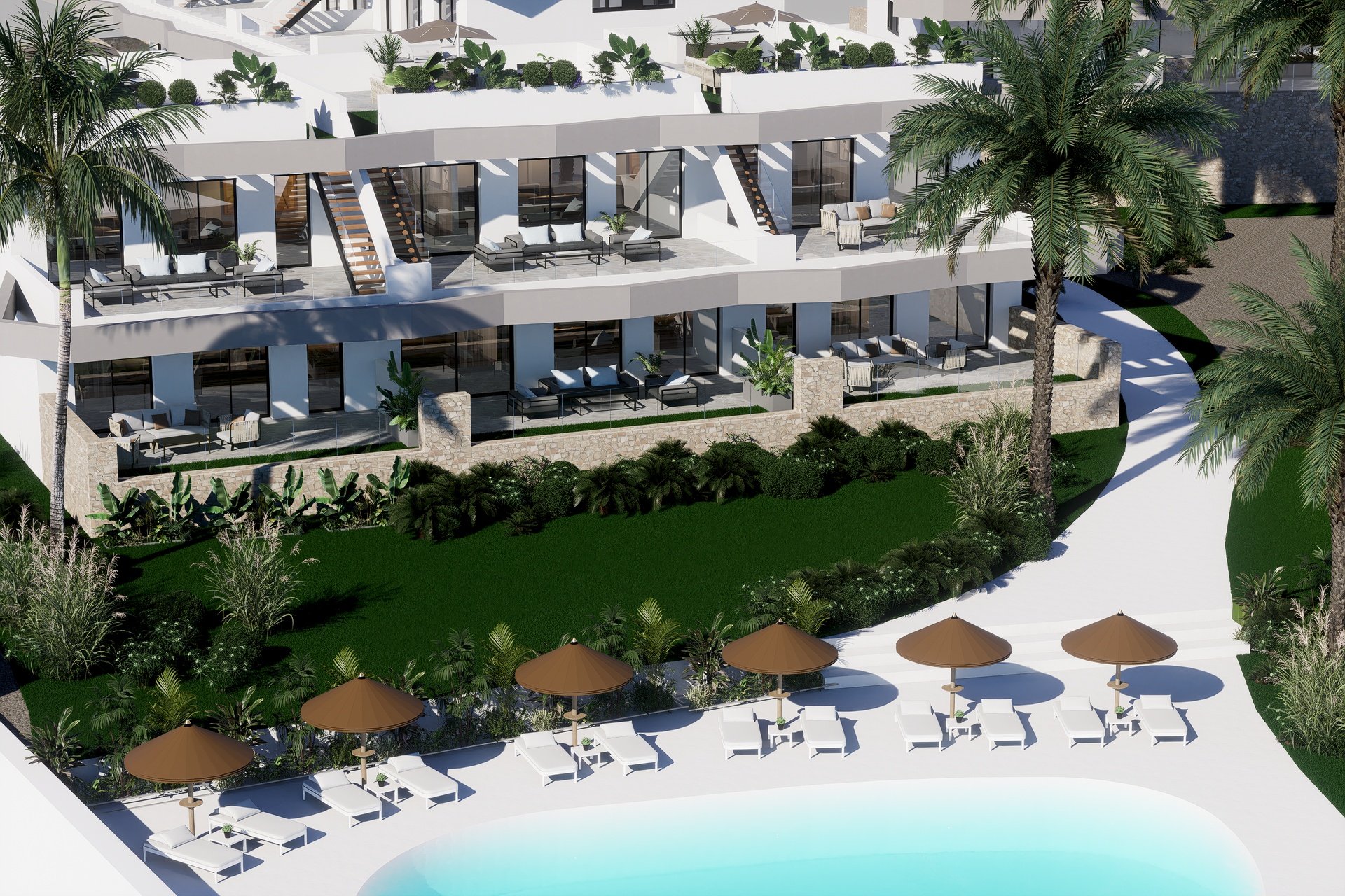 Nouvelle construction - Bungalow - Rez-de-chausée -
Finestrat