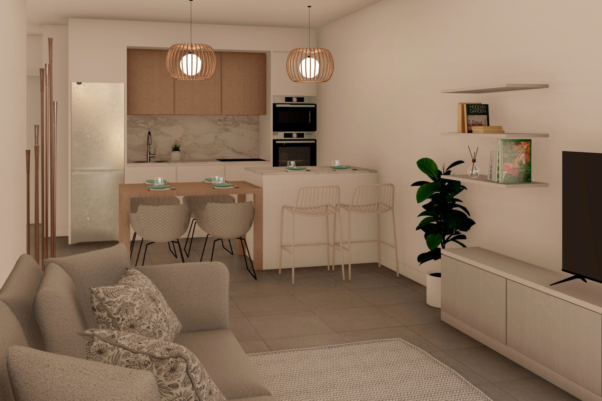 Nouvelle construction - Bungalow - Rez-de-chausée -
Torre Pacheco - Roldán