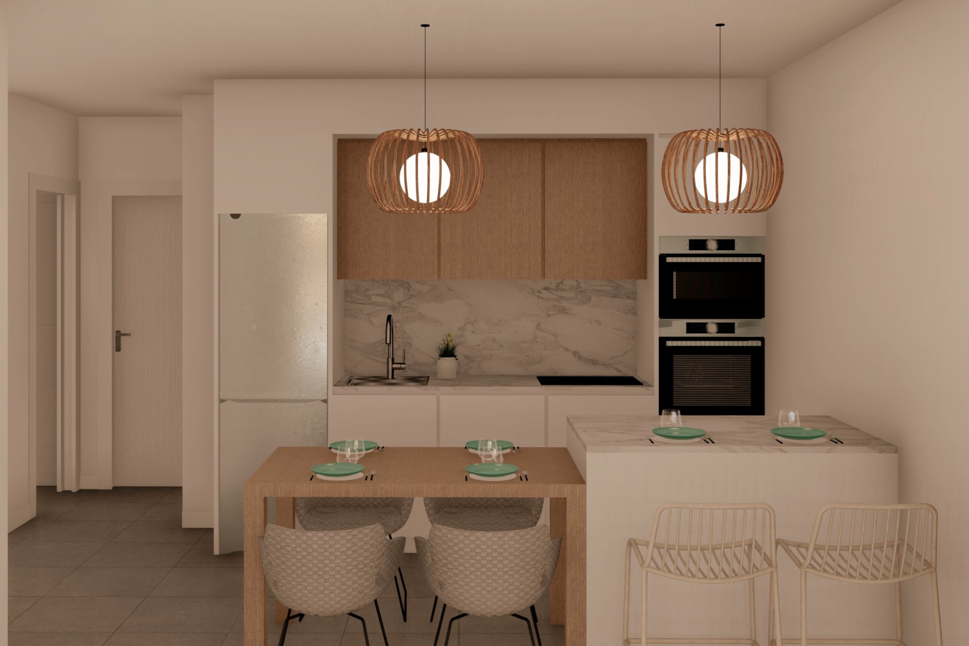 Nouvelle construction - Bungalow - Rez-de-chausée -
Torre Pacheco - Roldán