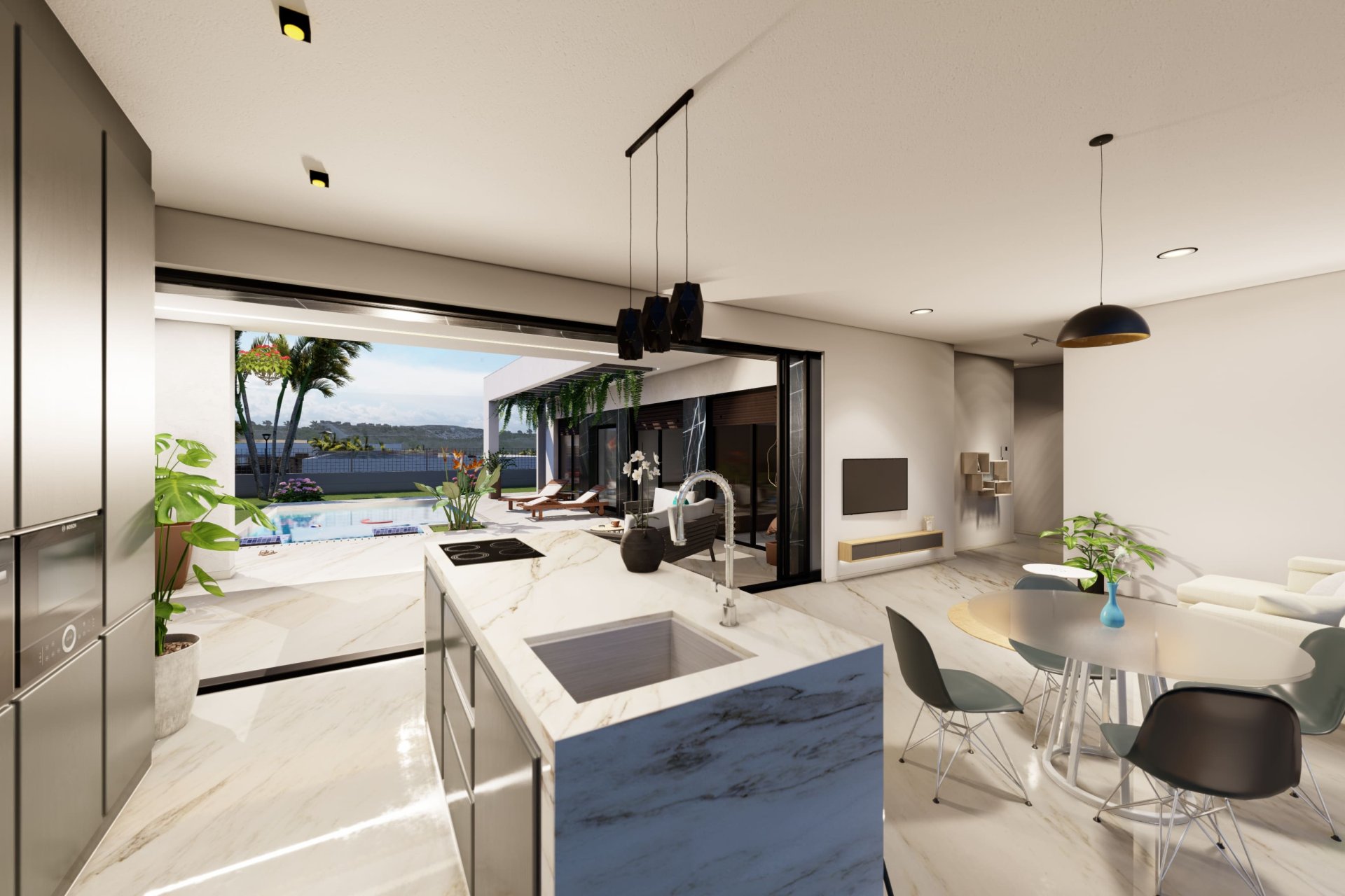 Nouvelle construction - Détaché / Villa -
Algorfa