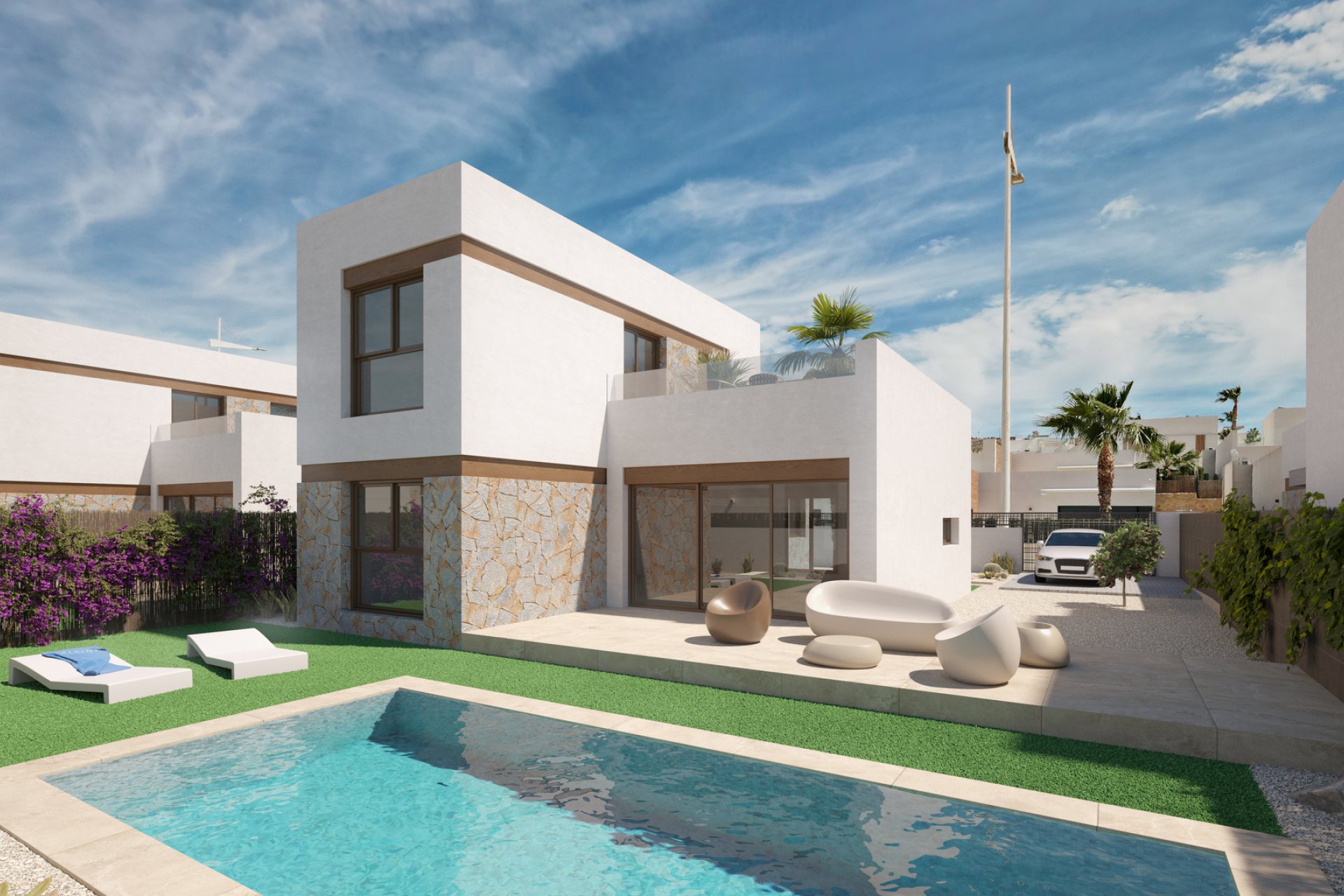 Nouvelle construction - Détaché / Villa -
Algorfa