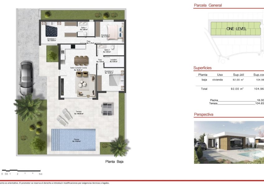 Nouvelle construction - Détaché / Villa -
Banos y Mendigo - Altaona Golf