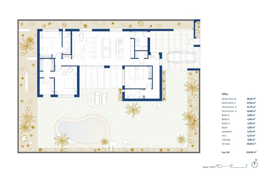 Nouvelle construction - Détaché / Villa -
Banos y Mendigo - Altaona Golf